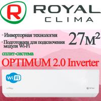 ROYAL CLIMA Инверторные сплит-системы OPTIMUM 2.0 Inverter RCI-OME28HN с установкой